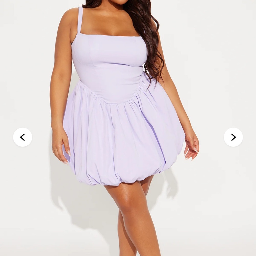 Fashion Nova Light Purple Dress
